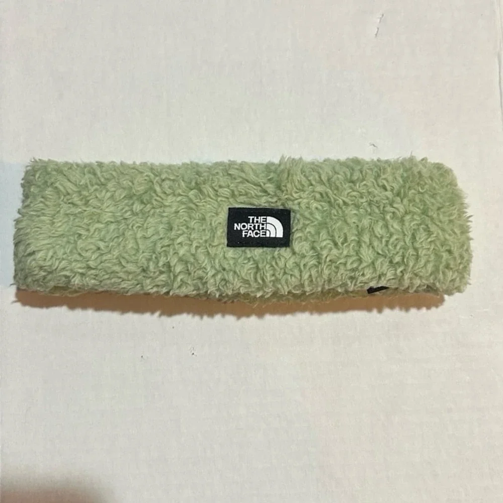The North Face Kids' Suave Oso Green Winter Fuzzy Headband